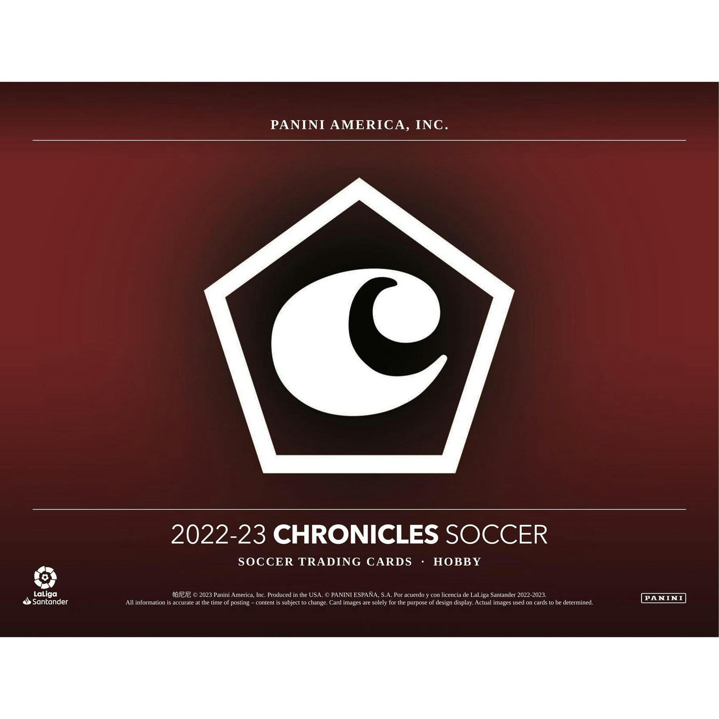 2022/23 Panini Chronicles Soccer Hobby Box