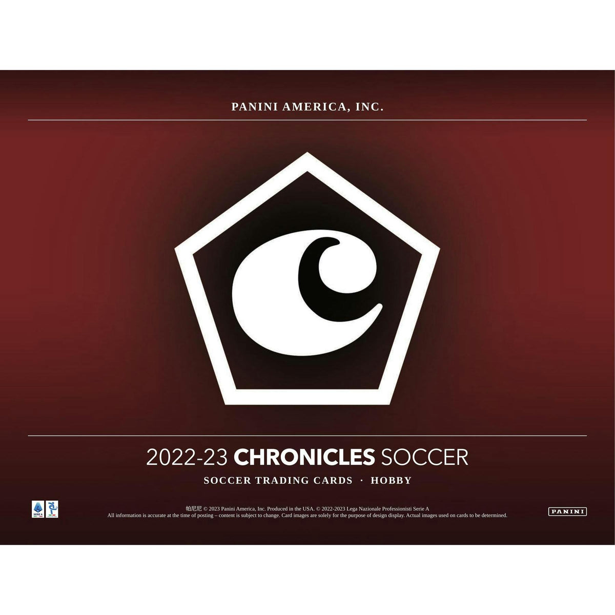 2022/23 Panini Chronicles Soccer Hobby Box