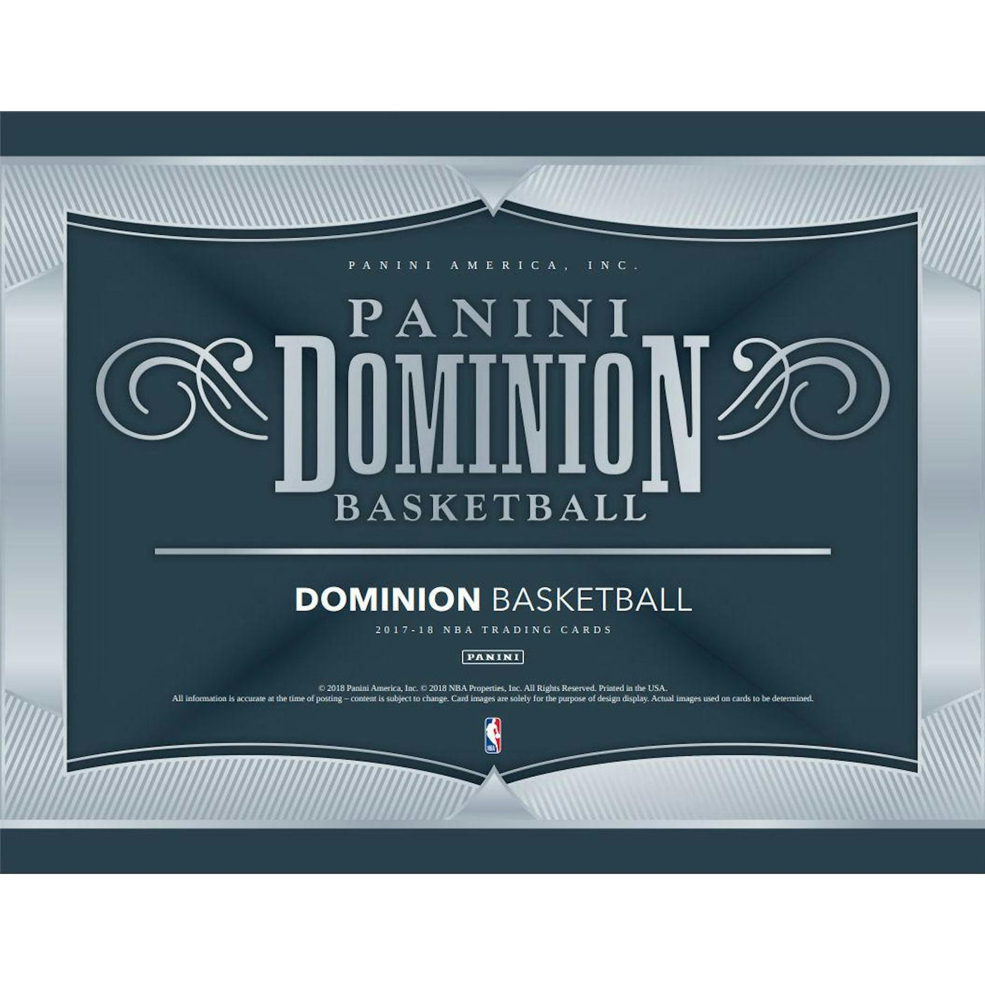 2017/18 Panini Dominion Basketball Hobby 6-Box Case