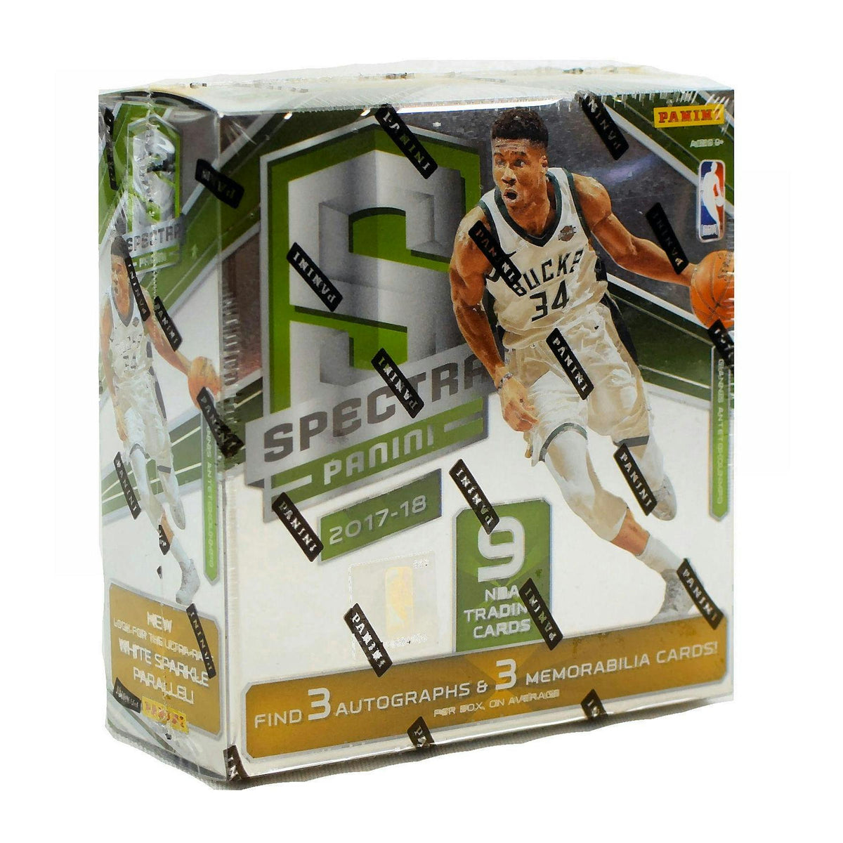 2017/18 Panini Spectra Basketball Hobby 8-Box Case