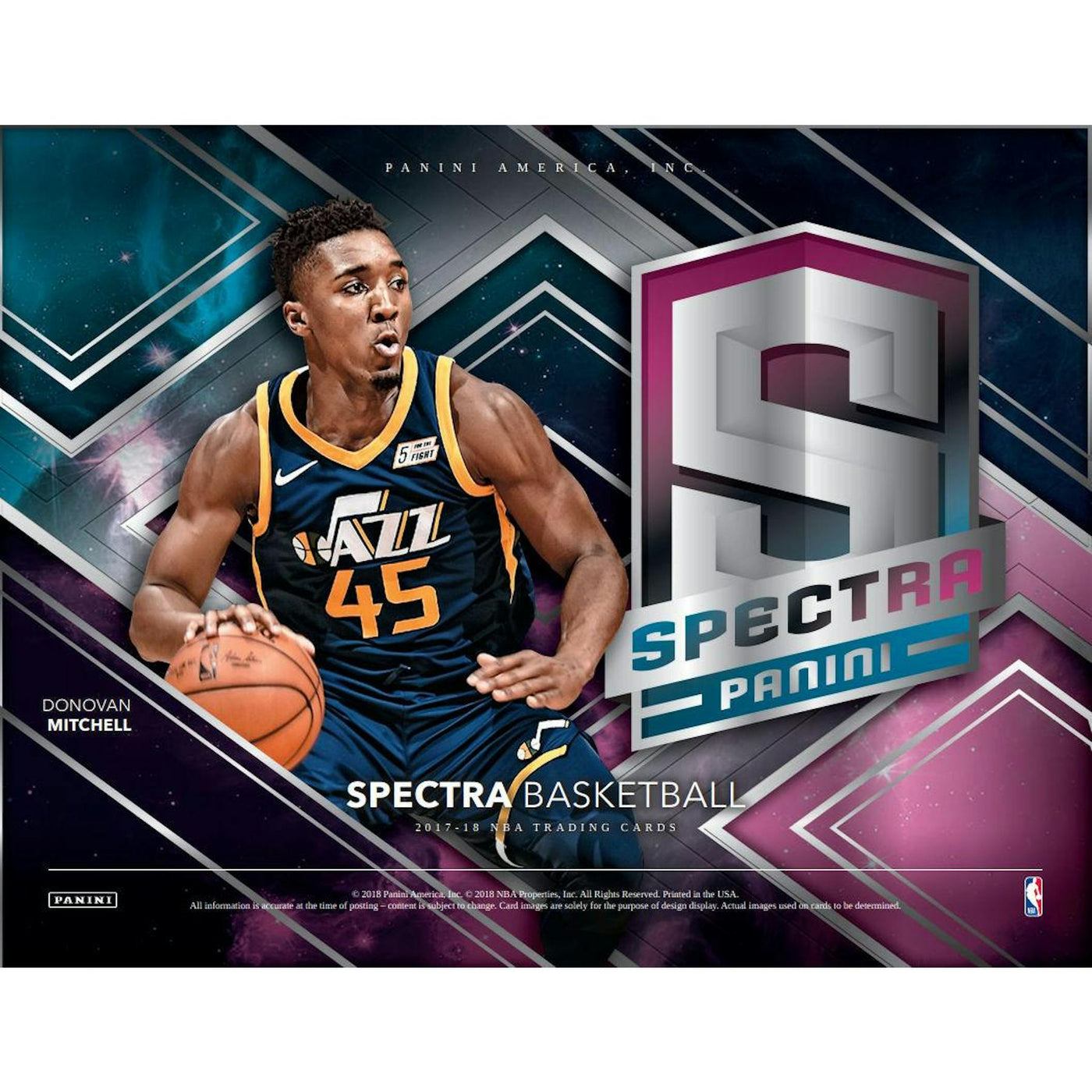 2017/18 Panini Spectra Basketball Hobby 8-Box Case