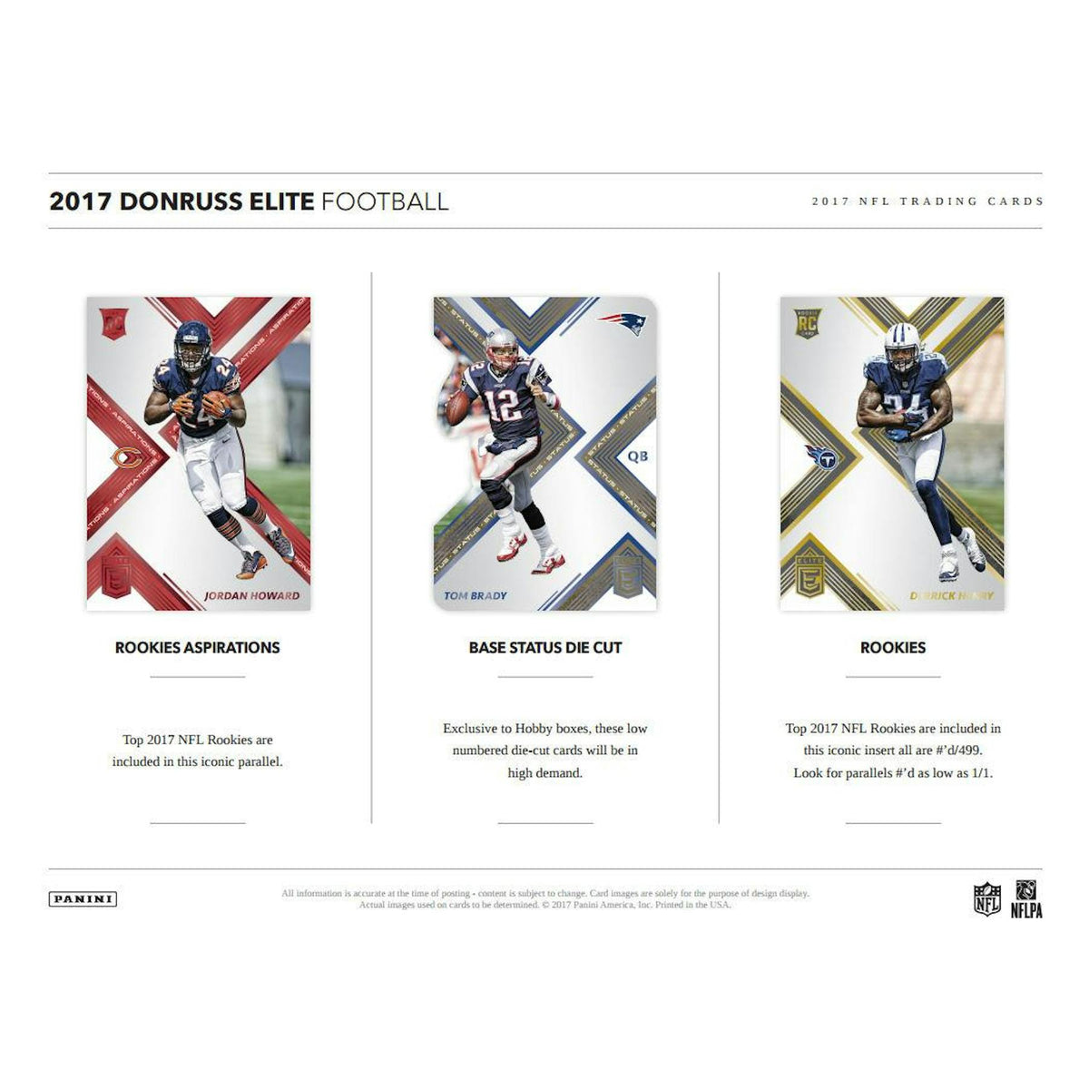 2017 Panini Donruss Elite Football Hobby Box