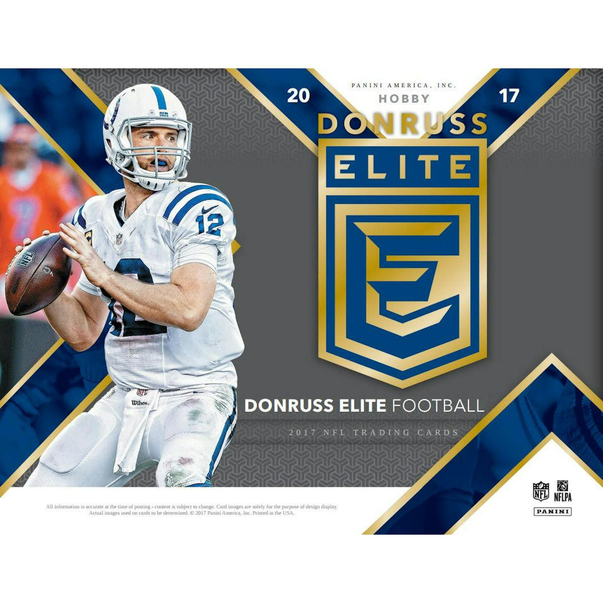 2017 Panini Donruss Elite Football Hobby Box
