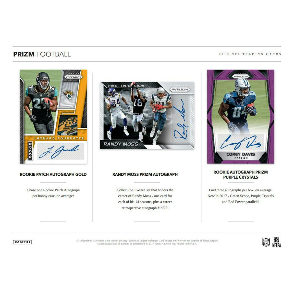 2017 Panini Prizm Football Hobby Box