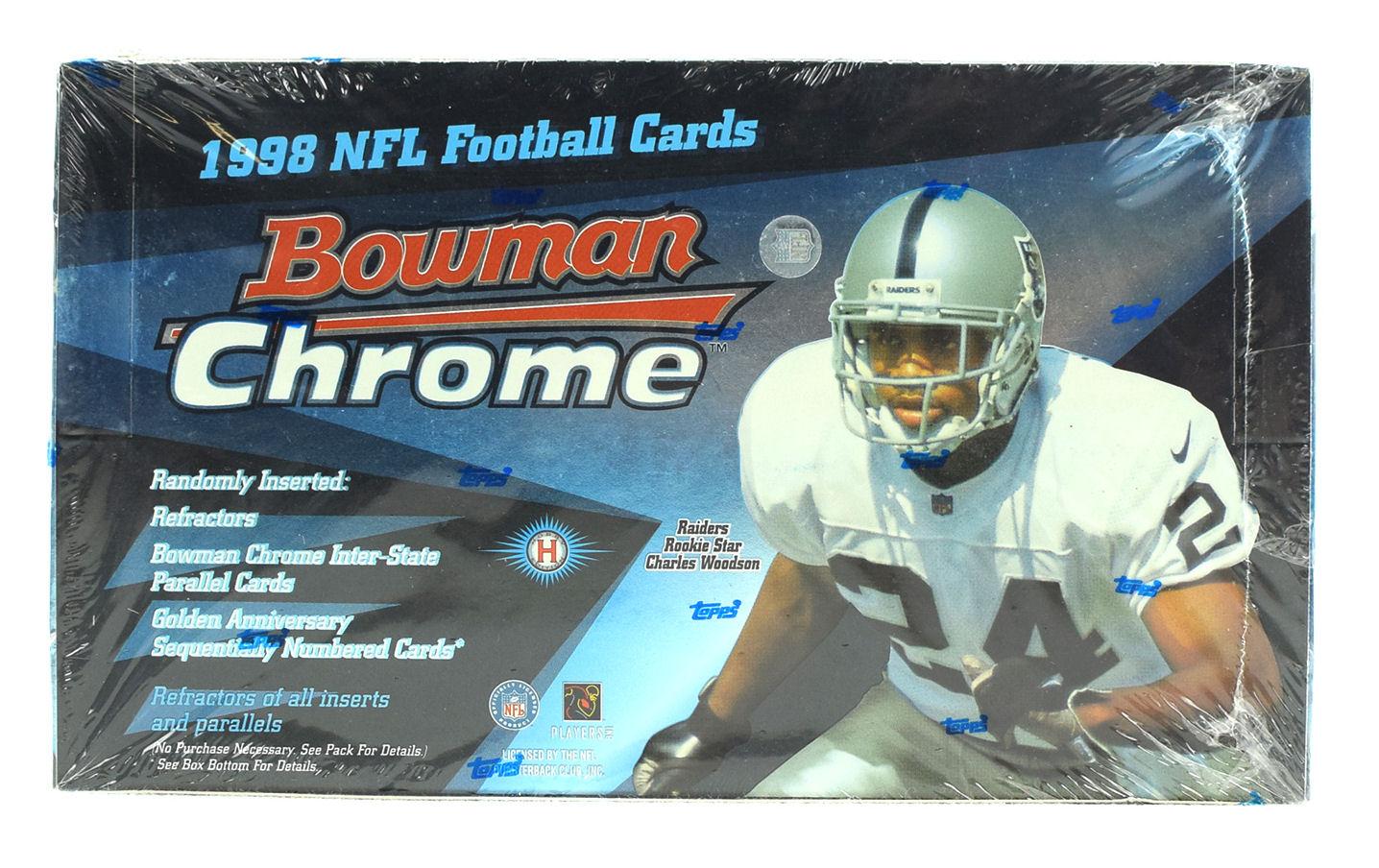 1998 Bowman Chrome Football Hobby Box