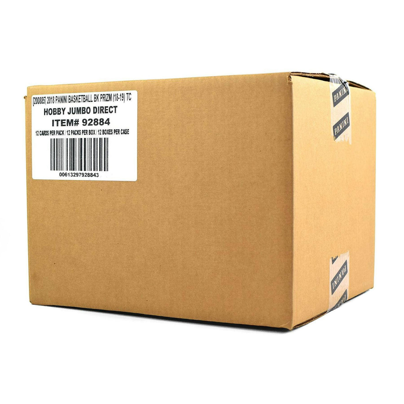 2018/19 Panini Prizm Basketball Hobby 12-Box Case