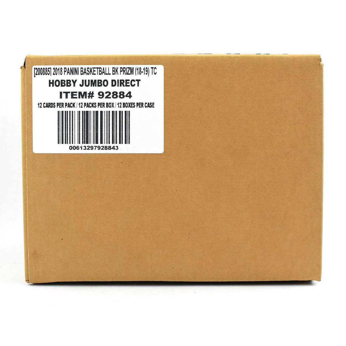 2018/19 Panini Prizm Basketball Hobby 12-Box Case