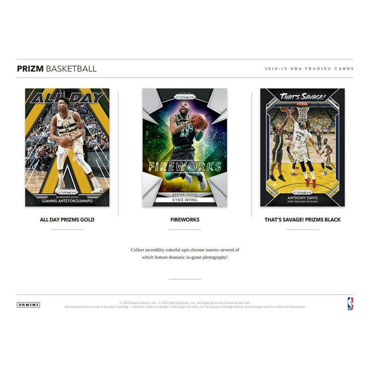 2018/19 Panini Prizm Basketball Hobby Box