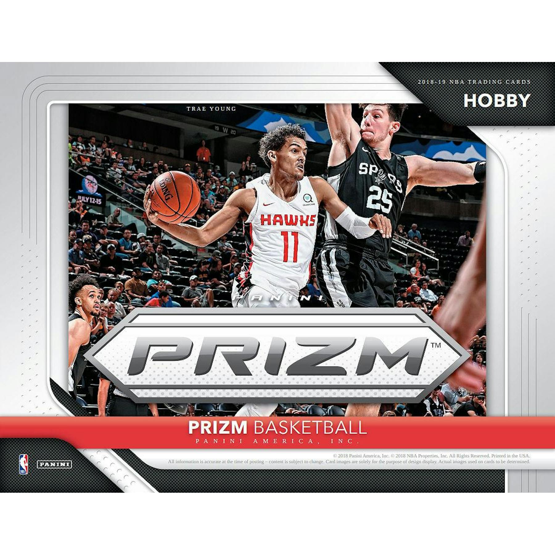 2018/19 Panini Prizm Basketball Hobby 12-Box Case