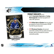 2018/19 Upper Deck SPx Hockey Hobby Box