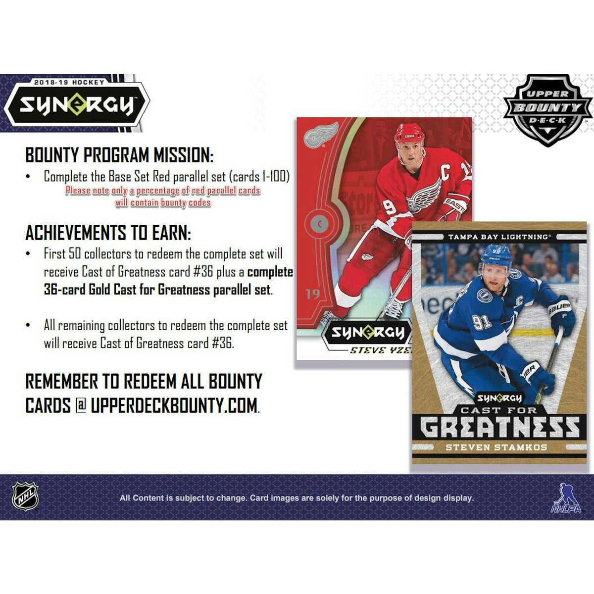 2018/19 Upper Deck Synergy Hockey Hobby Box