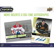 2018/19 Upper Deck Synergy Hockey Hobby Box