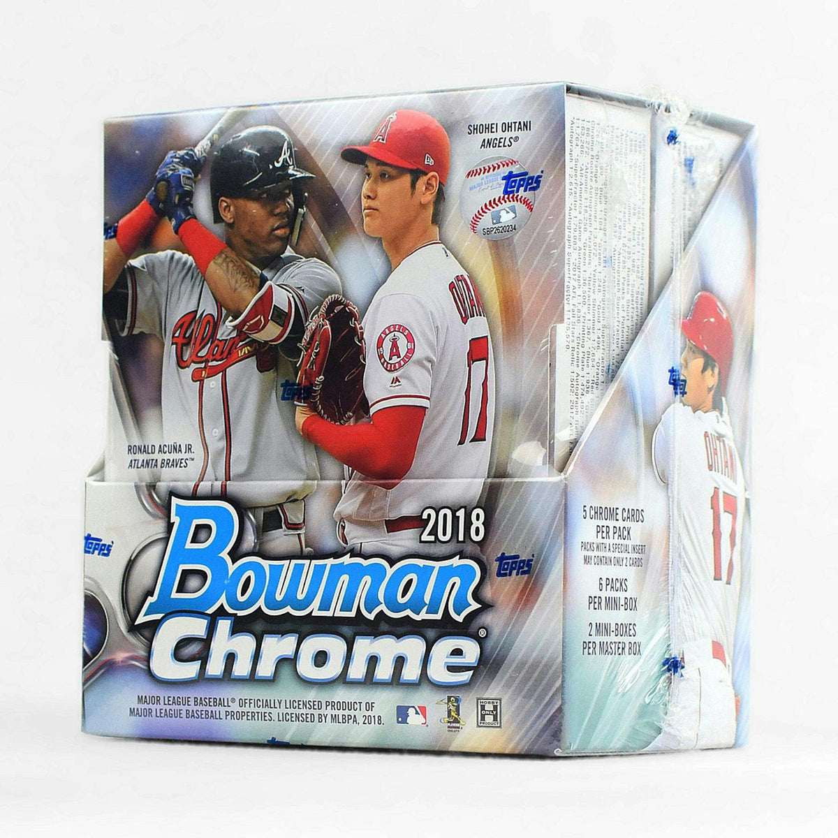 2018 Bowman Chrome Baseball Hobby Box