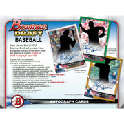 2018 Bowman Draft Baseball Hobby Jumbo Box
