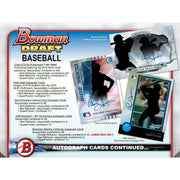 2018 Bowman Draft Baseball Hobby Jumbo Box