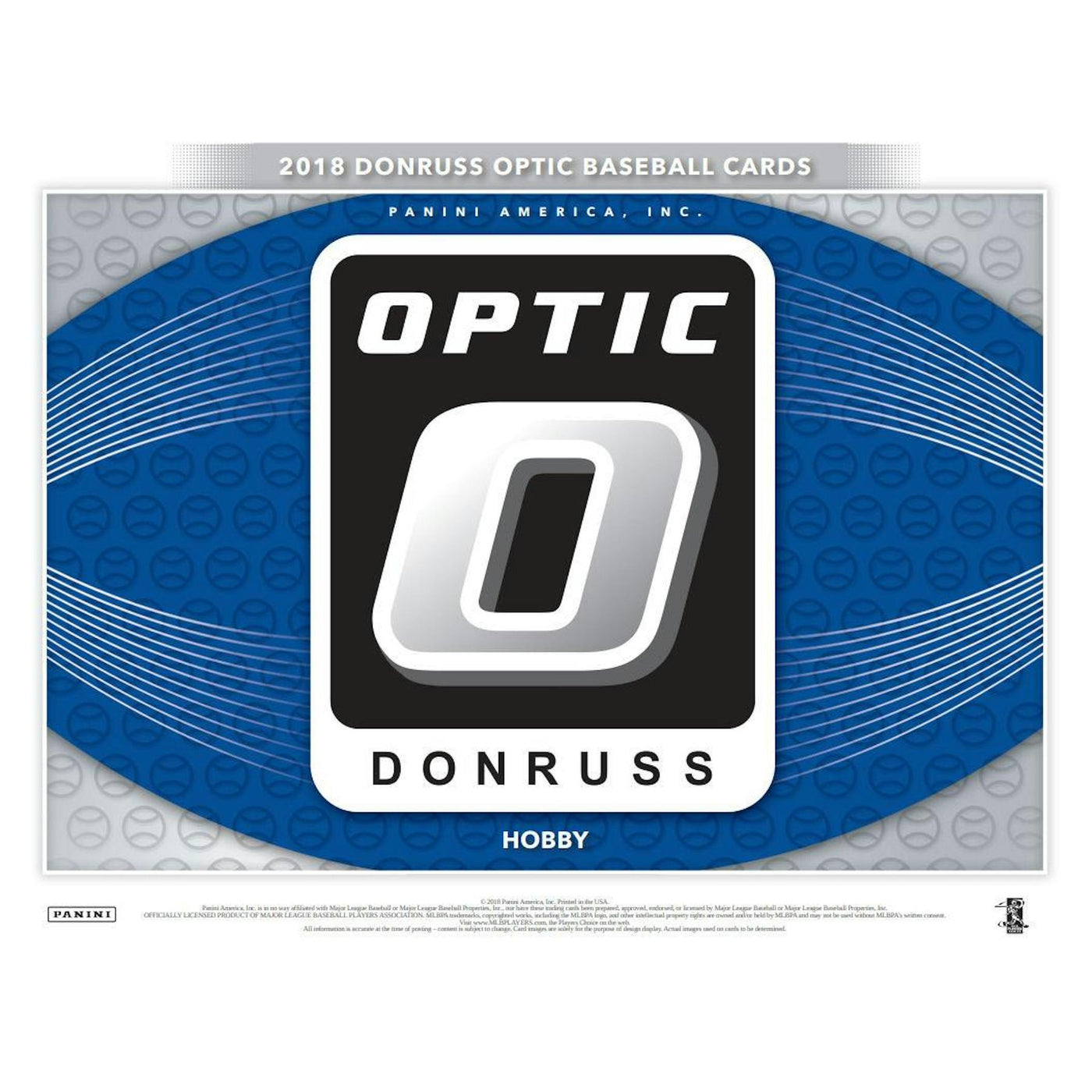 2018 Panini Donruss Optic Baseball Hobby Box