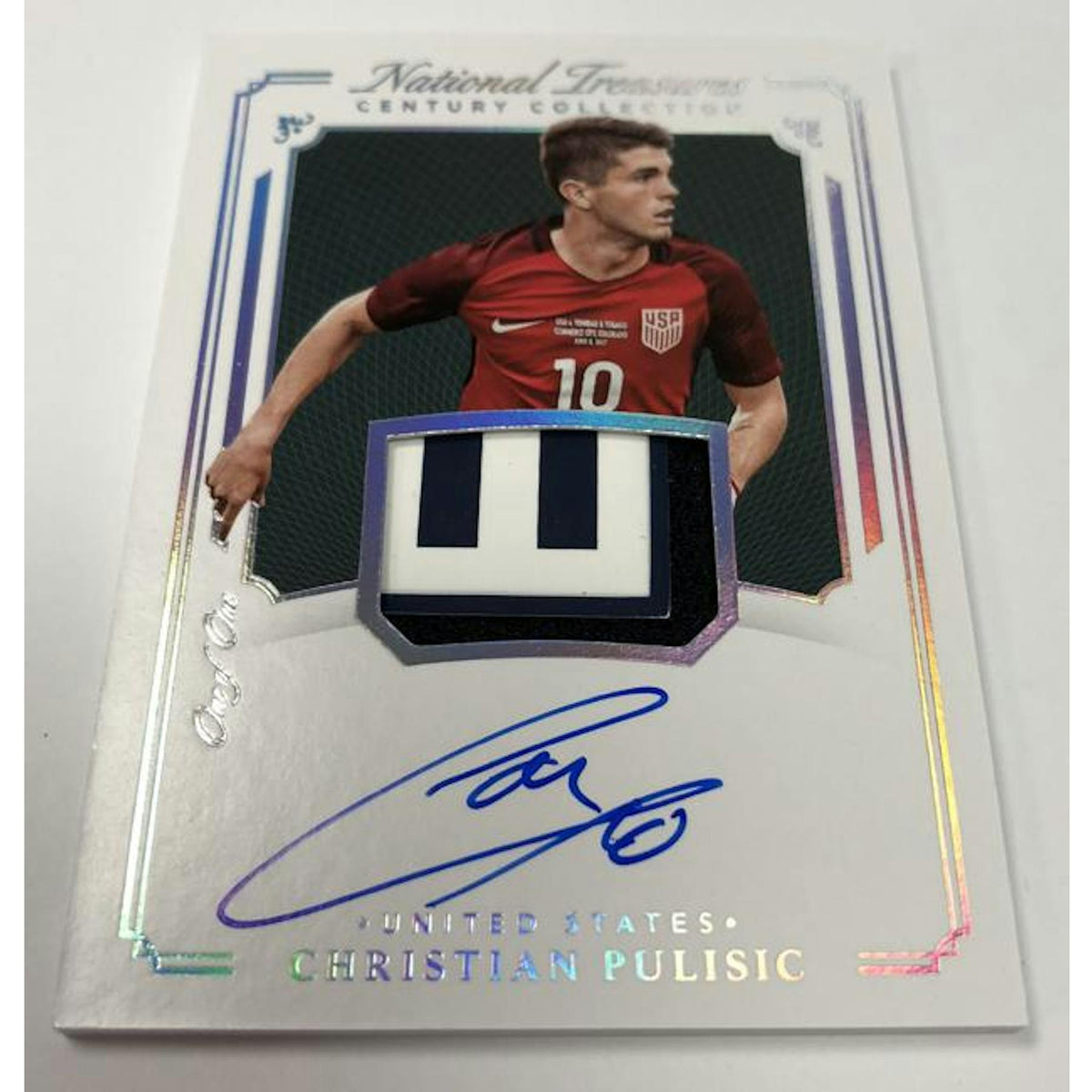 2018 Panini National Treasures Soccer Hobby 4-Box Case