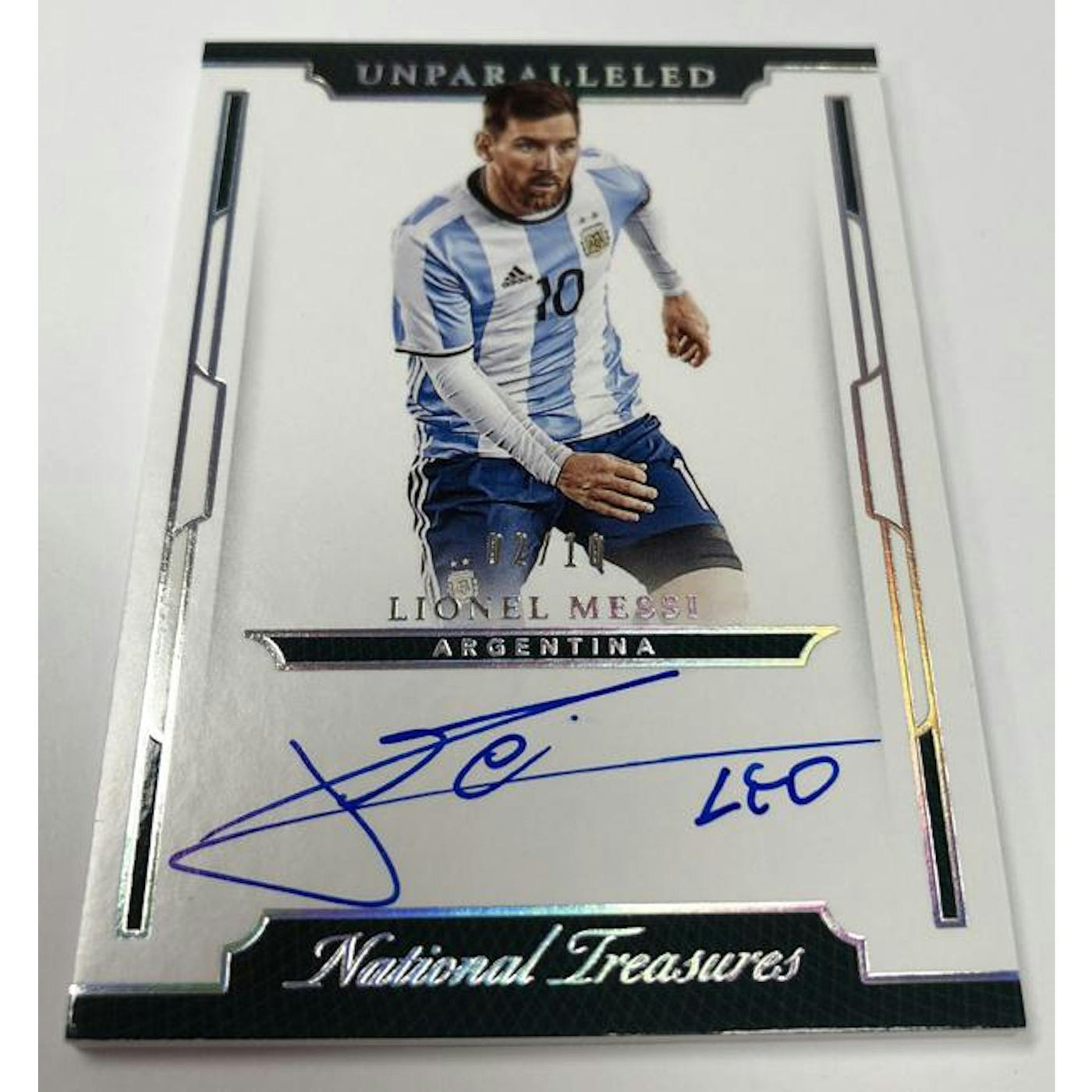 2018 Panini National Treasures Soccer Hobby 4-Box Case