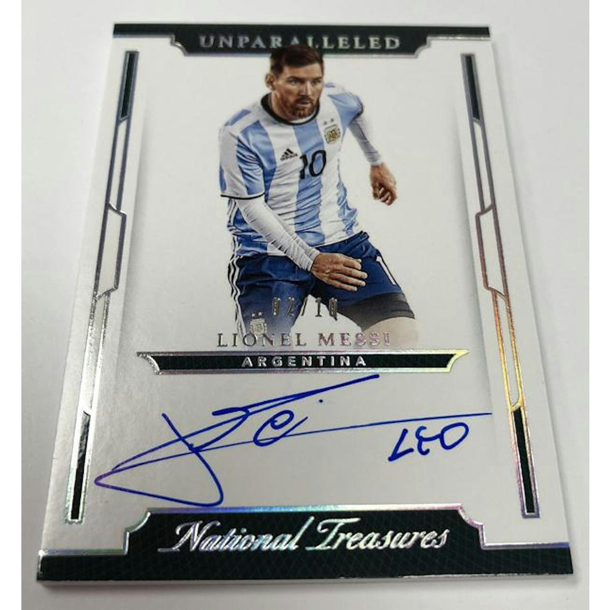 2018 Panini National Treasures Soccer Hobby Box