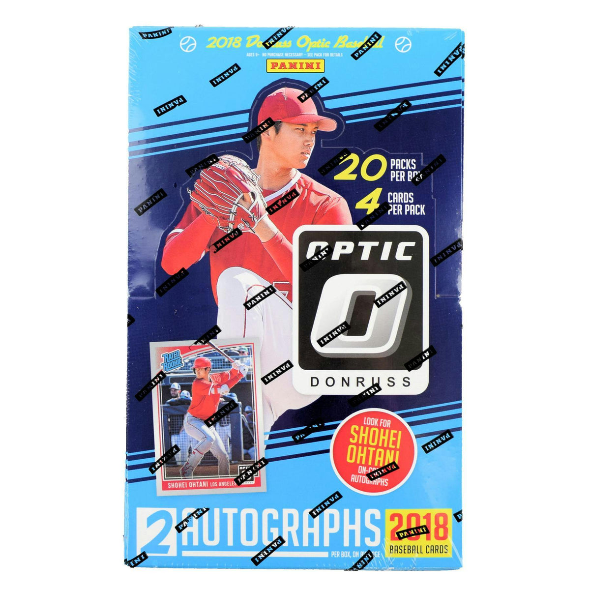 2018 Panini Donruss Optic Baseball Hobby Box