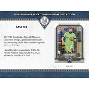 2019/20 Topps Bundesliga Museum Collection Soccer Hobby Box