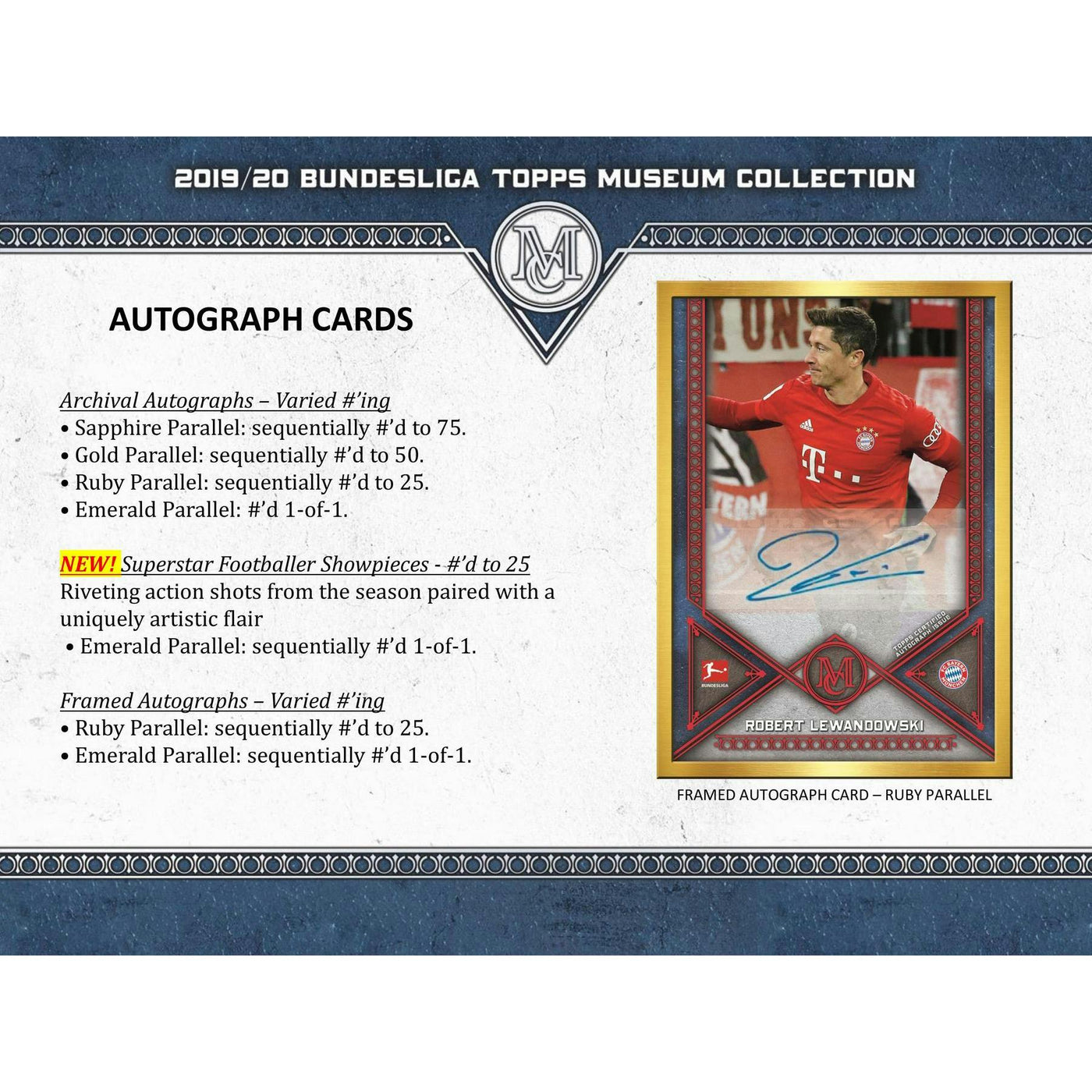 2019/20 Topps Bundesliga Museum Collection Soccer Hobby Box