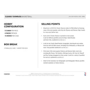 2019/20 Panini Clearly Donruss Basketball Hobby Box