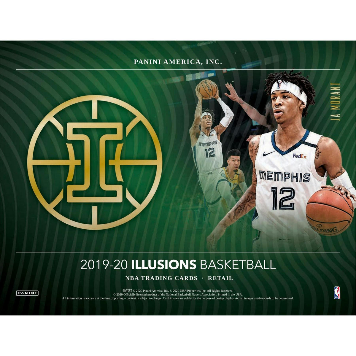 2019/20 Panini Illusions Basketball Blaster Box