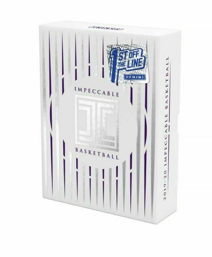 2019/20 Panini Impeccable 1st Off The Line FOTL Basketball Hobby Box
