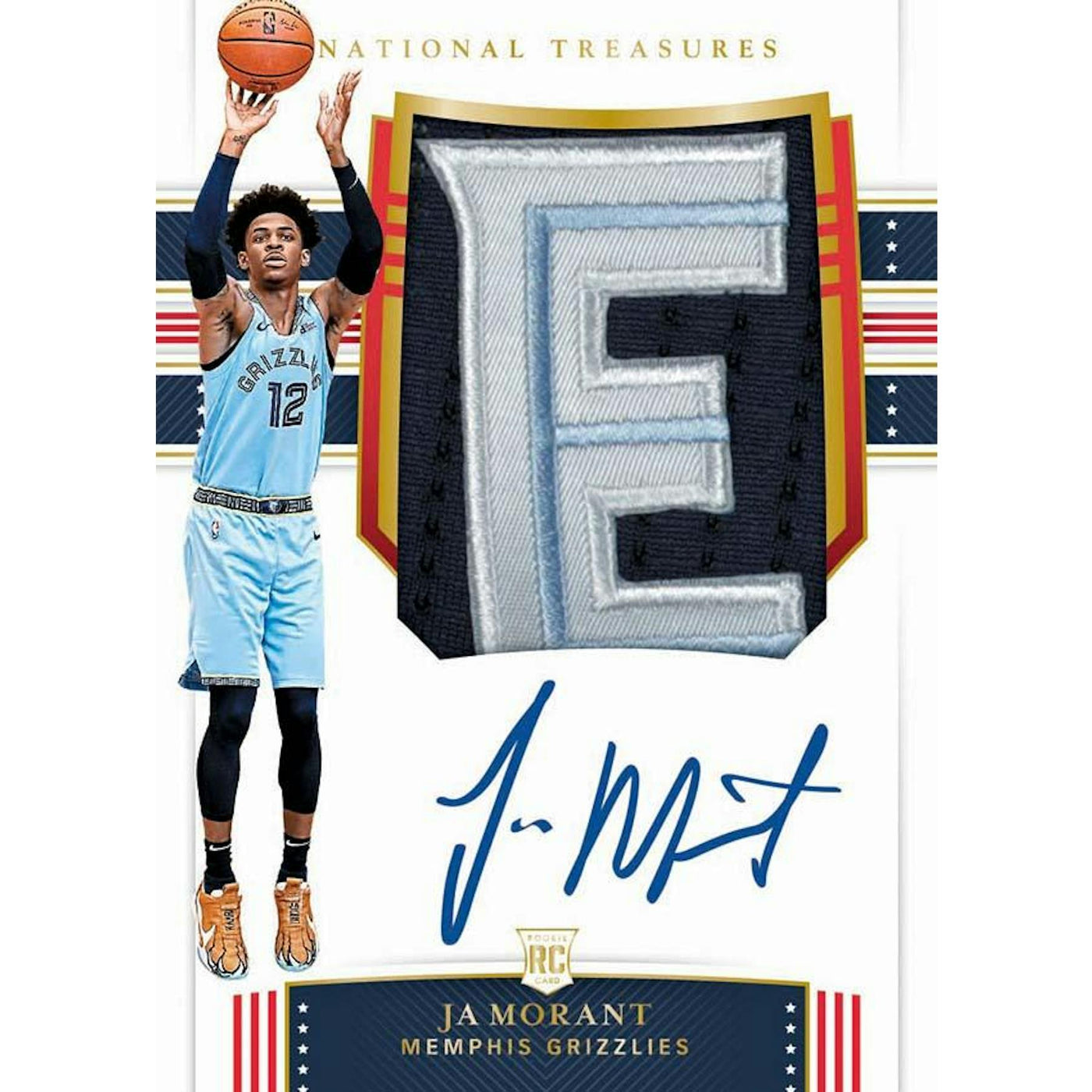 2019/20 Panini National Treasures Basketball Hobby 4-Box Case
