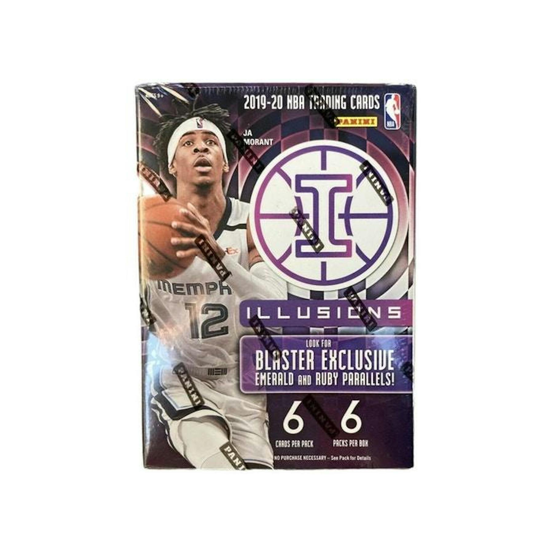 2019/20 Panini Illusions Basketball Blaster Box