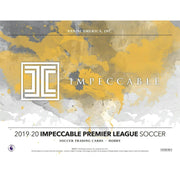 2019/20 Panini Impeccable Soccer Hobby 3-Box Case