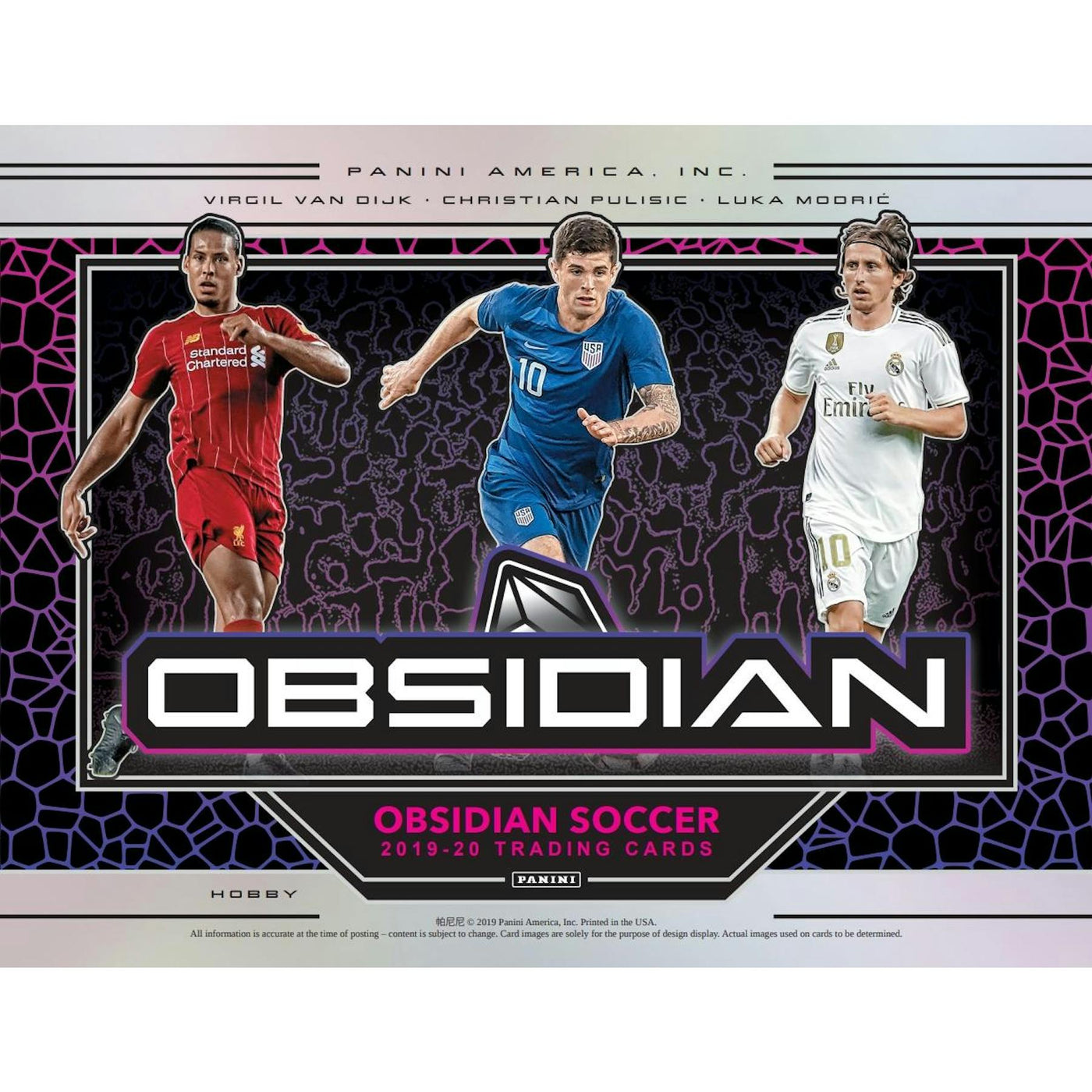 2019/20 Panini Obsidian Soccer Hobby Box
