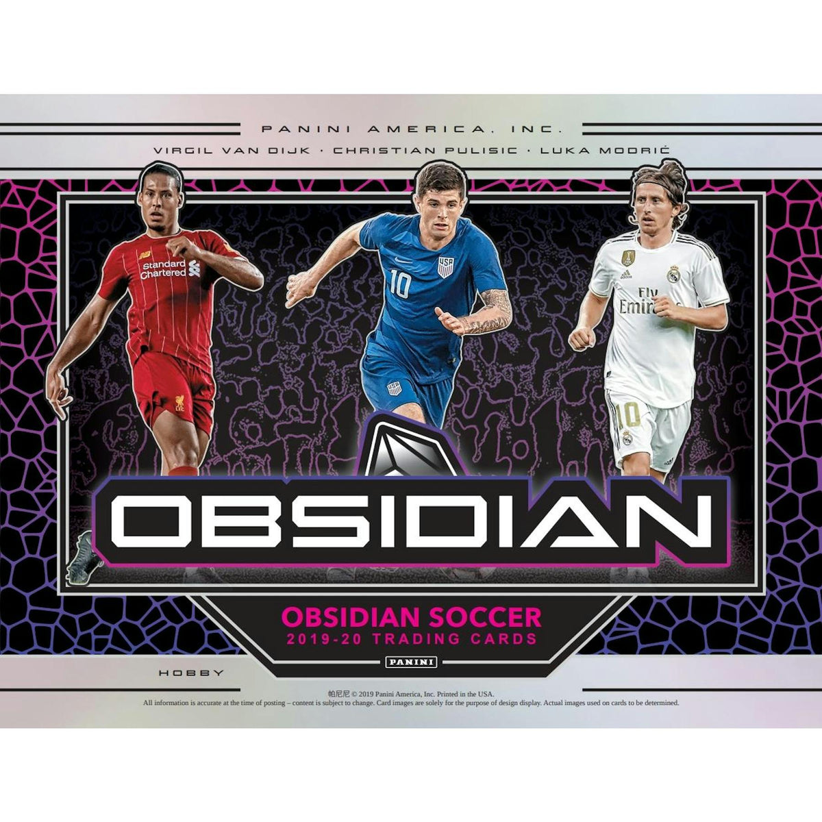 2019/20 Panini Obsidian Soccer Hobby Box