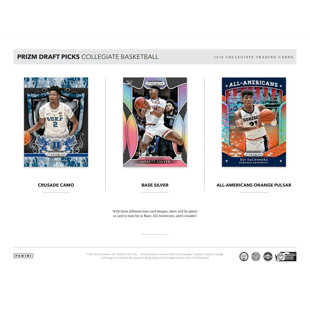 2019/20 Panini Prizm Draft Picks Basketball Hobby Pack