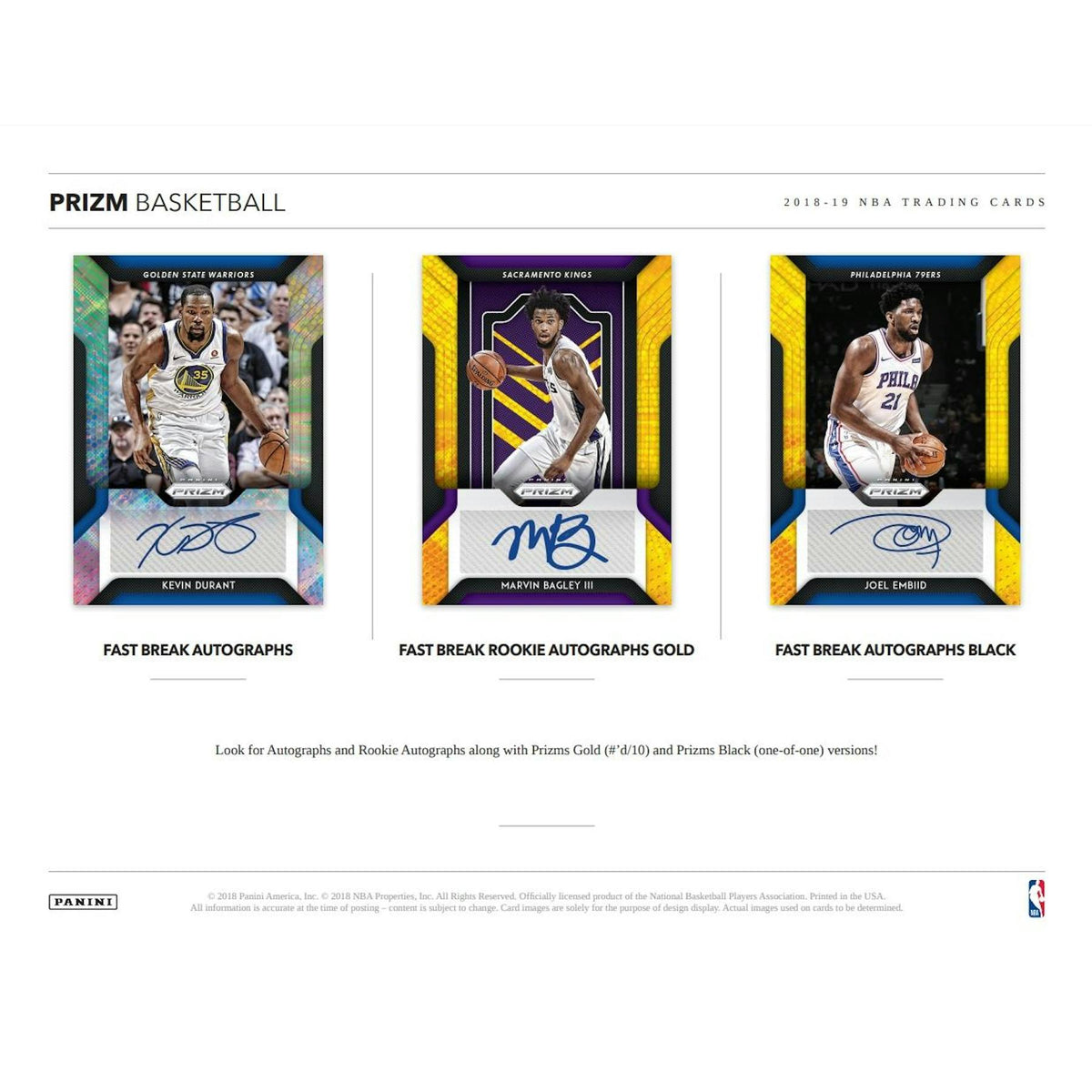 2019/20 Panini Prizm Fast Break Basketball Pack
