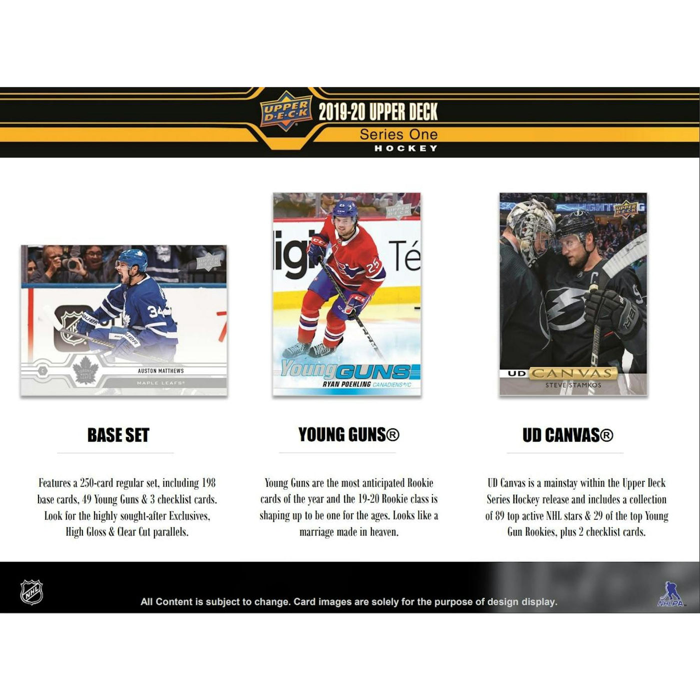 2019/20 Upper Deck Series 1 Hockey Tin (Box) Case (12 Ct.) (Reed Buy)