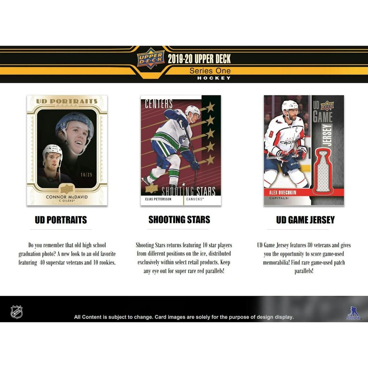 2019/20 Upper Deck Series 1 Hockey 24-Pack Retail 20-Box Case