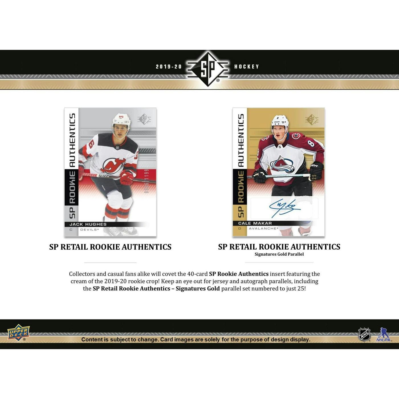 2019/20 Upper Deck SP Hockey Hanger Pack (15 Cards!)