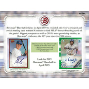 2019 Bowman Baseball Blaster Box (Reed Buy)