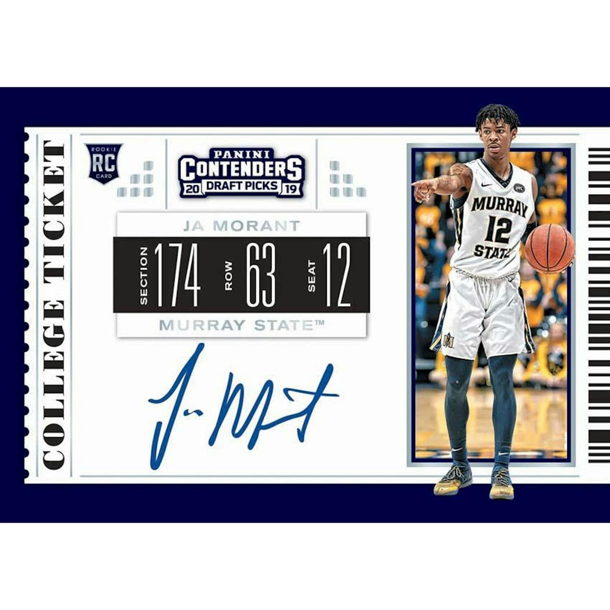 2019/20 Panini Contenders Draft Basketball Hobby Box