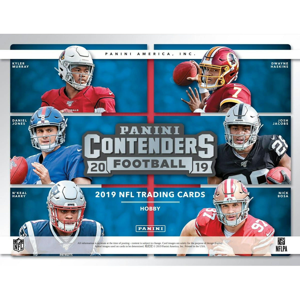 2019 Panini Contenders Football Hobby Box