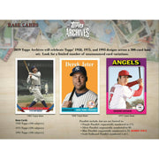 2019 Topps Archives Baseball Hobby Box (Reed Buy)