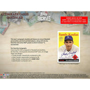 2019 Topps Archives Baseball Hobby Box (Reed Buy)