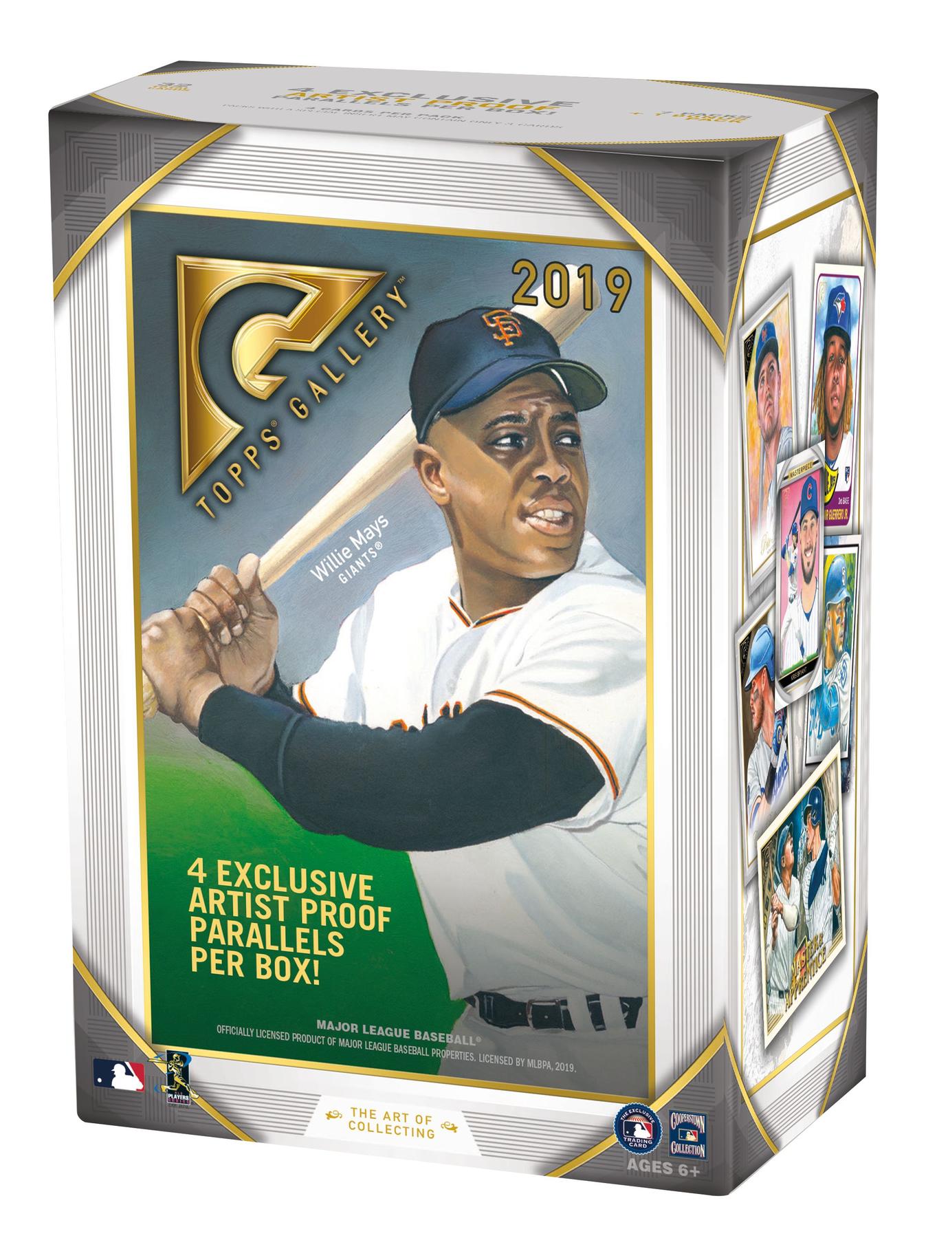 2019 Topps Gallery Baseball 8-Pack Blaster Box