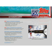 2019 Topps Series 1 Baseball Hobby Box