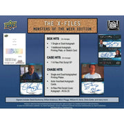 2024 Upper Deck The X-Files: Monsters of the Week Trading Cards 12-Box Case