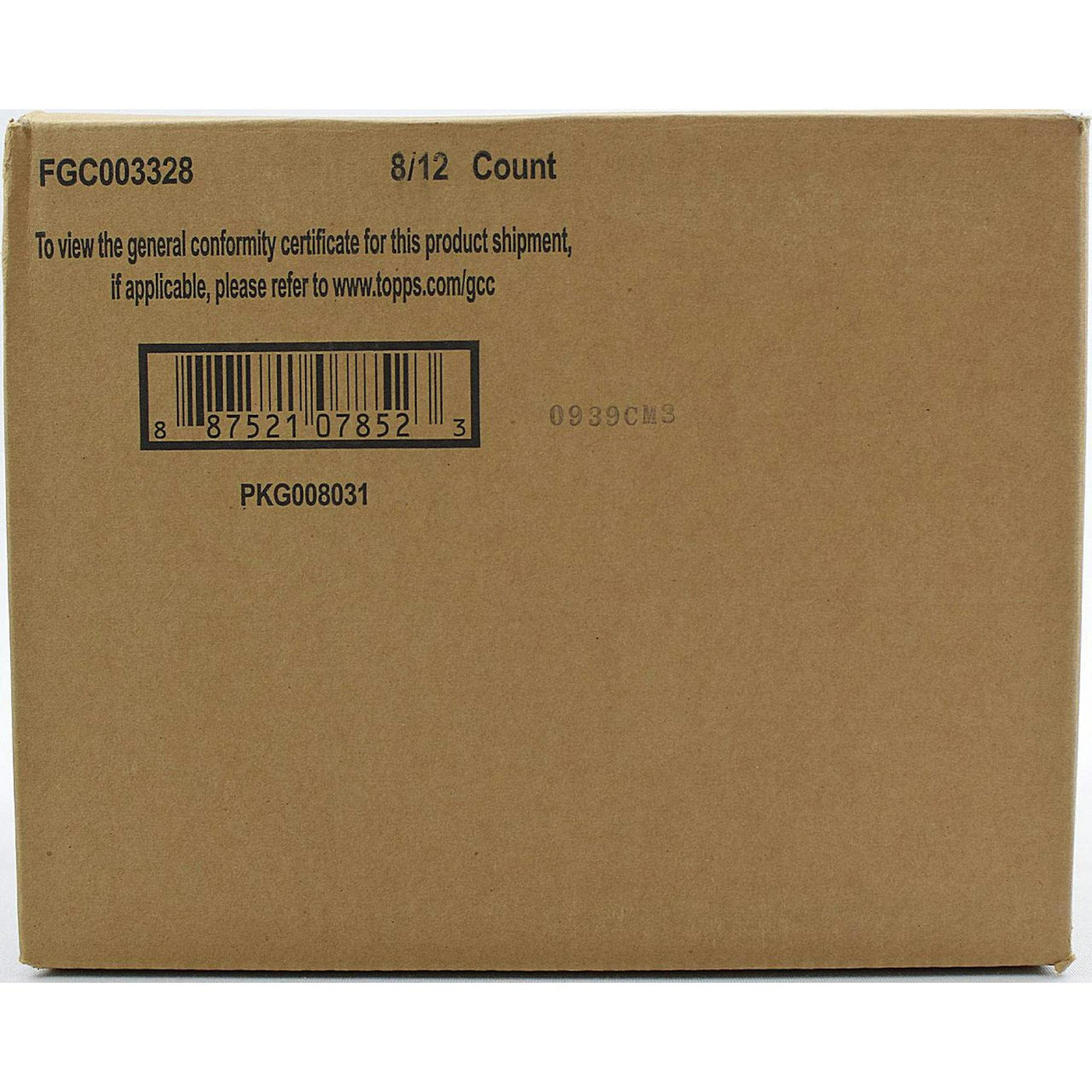 2019 Bowman Baseball Hobby Jumbo 8-Box Case