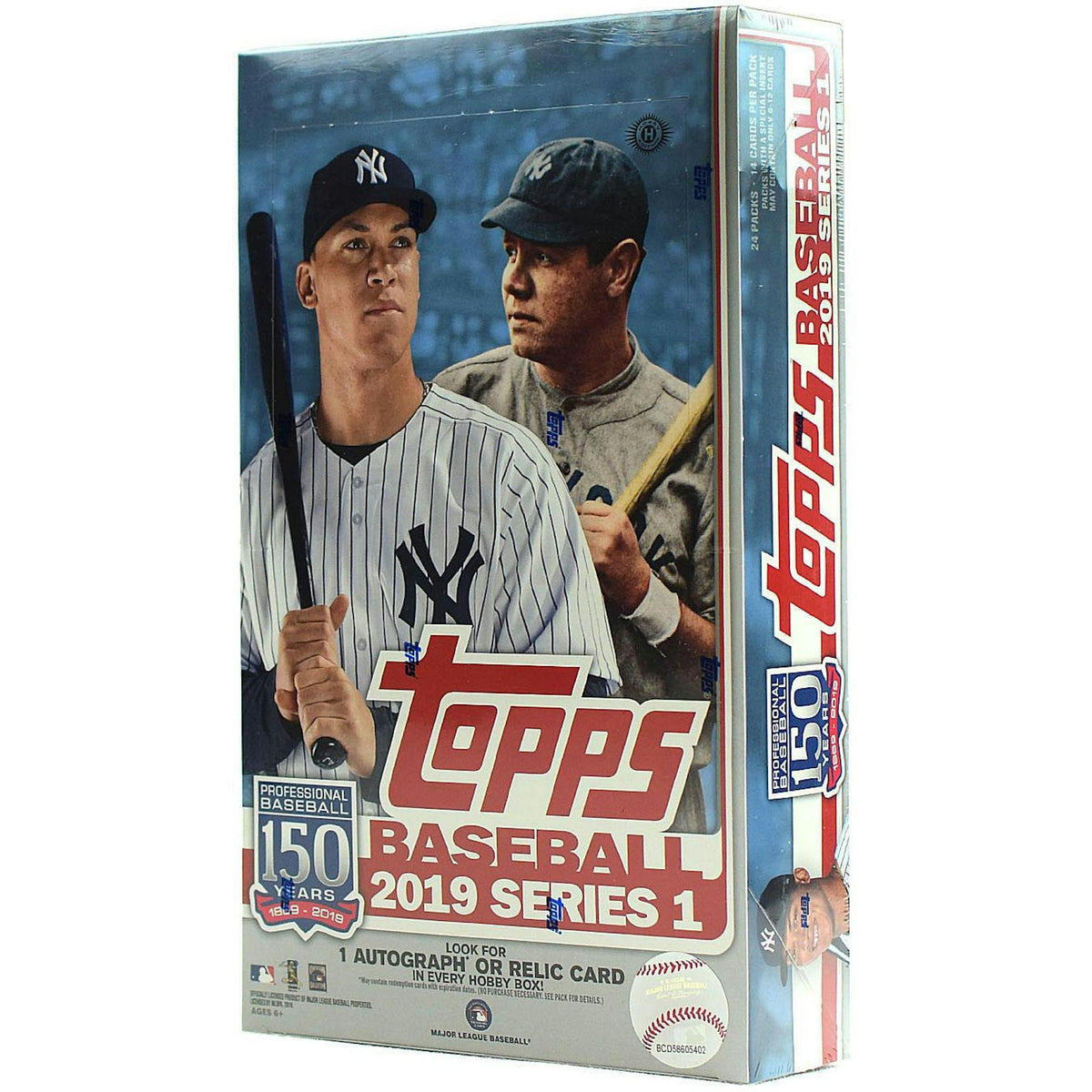 2019 Topps Series 1 Baseball Hobby Box