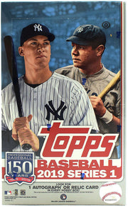 2019 Topps Series 1 Baseball Hobby Box